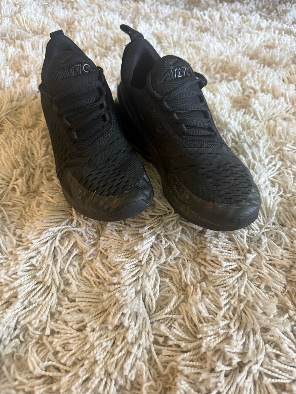 Nike Kids Air Max 270 TD Sneakers - Black
